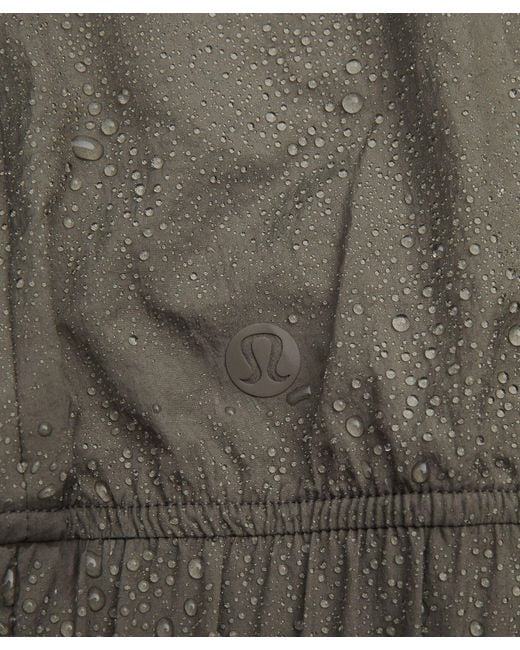 lululemon athletica Black Nylon Collared Jacket