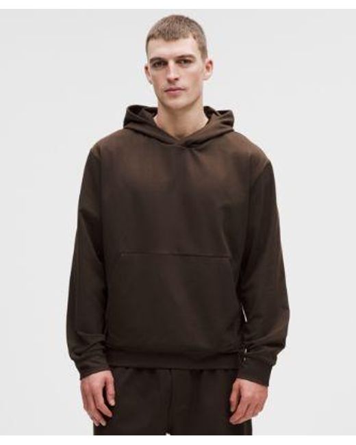 lululemon athletica Brown Heavyweight Soft Jersey Pullover Hoodie for men