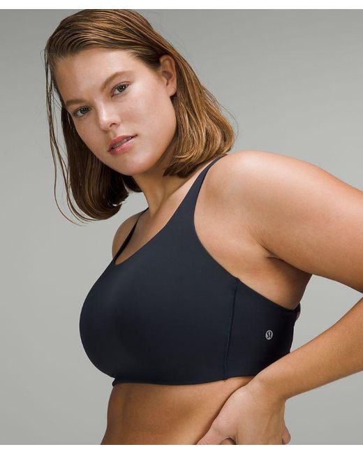 lululemon athletica Blue Energy Sports Bra High Support