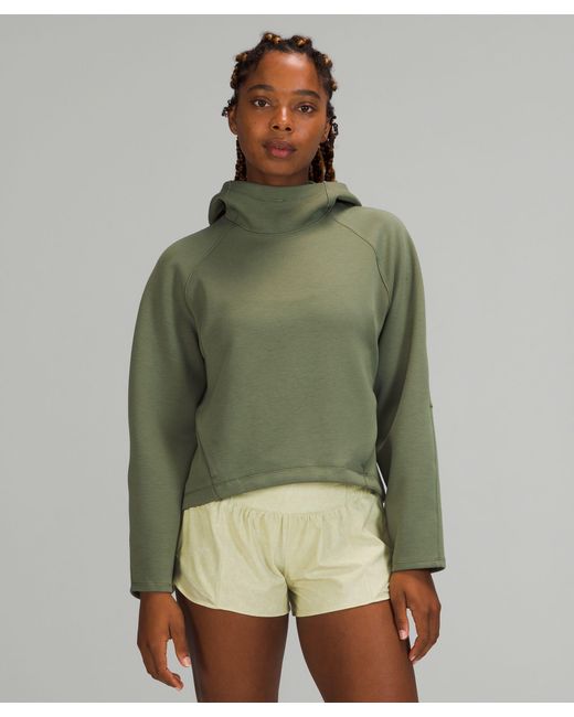 lululemon athletica Airwrap Modal Pullover Hoodie in Green