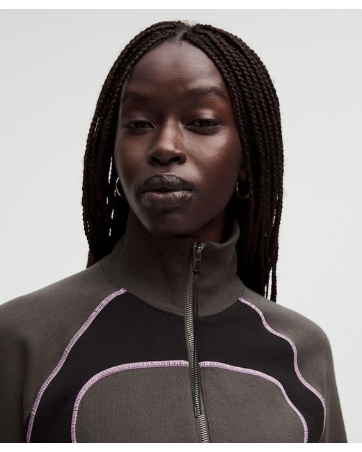 lululemon athletica Black Heavyweight French Terry Full Zip
