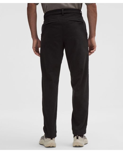 lululemon athletica Black Abc Classic-Fit Trouser 32L for men