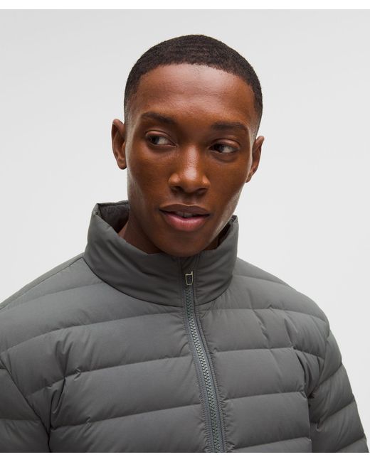 lululemon athletica Gray Navigation Down Jacket for men