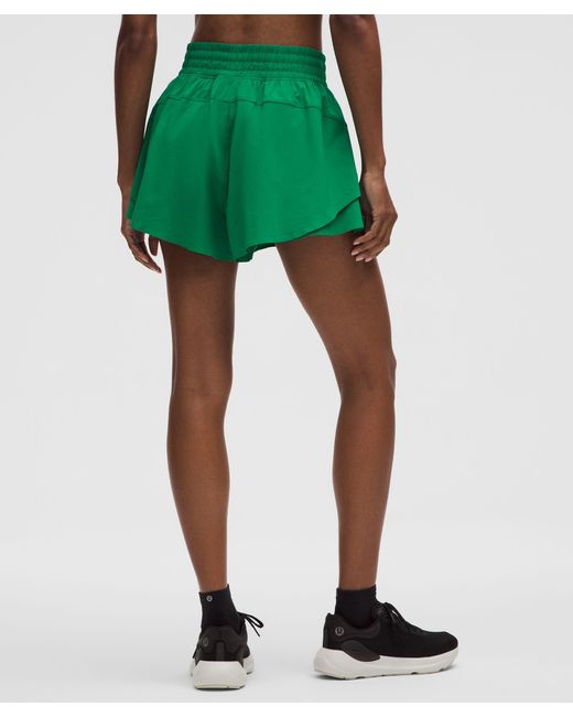 lululemon athletica Green Shake It Out High-Rise Running Short 2.5"
