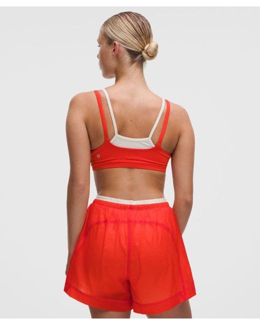 lululemon athletica – Layered Cami-Strap Sports Bra Light Support, C/D Cup –