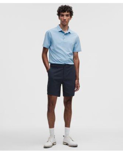 lululemon athletica Blue Abc Classic-Fit Golf Short 7" for men