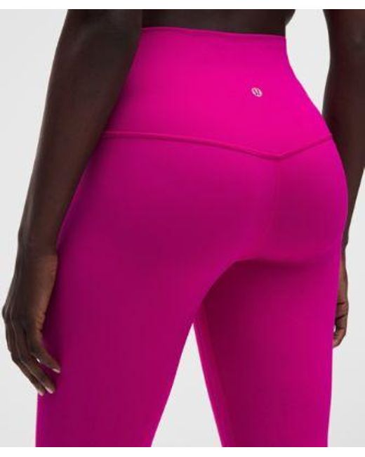 lululemon athletica Pink Align High-Rise Pant 25"