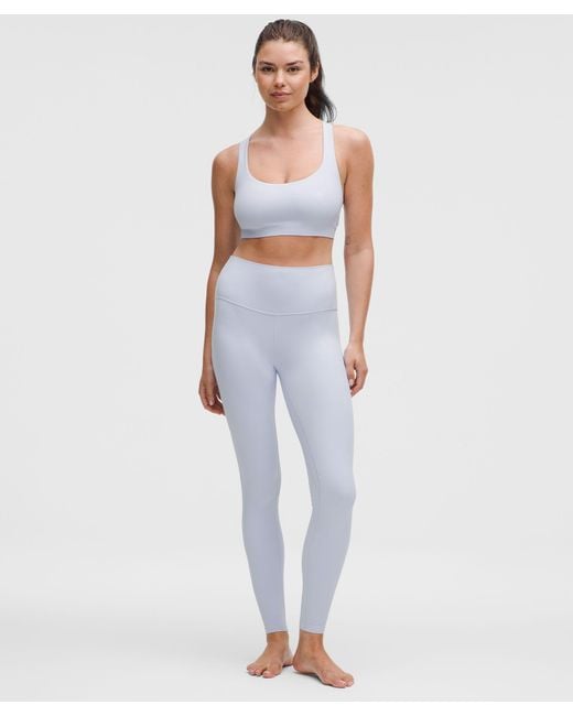 lululemon athletica White Flexyflex Strappy Yoga Bra
