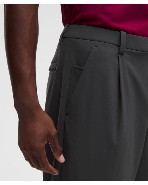 lululemon athletica Red Daydrift Relaxed-Fit Pleated Trouser for men