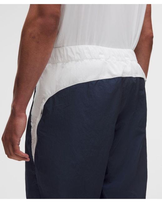 lululemon athletica Blue – Nylon Relaxed Track Pants Regular – – Size Large for men