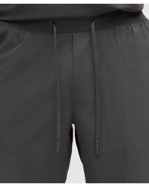 lululemon athletica Black License To Train Lined Short 7" for men