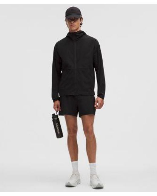 lululemon athletica Black Pace Breaker Jacket for men