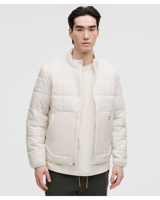 lululemon athletica White Lunar New Year Route Ready Lightweight Insulated Jacket for men