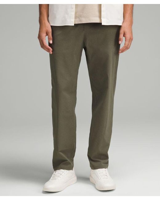 lululemon Abc Wovenair Pull On Pants in Green for Men Lyst UK