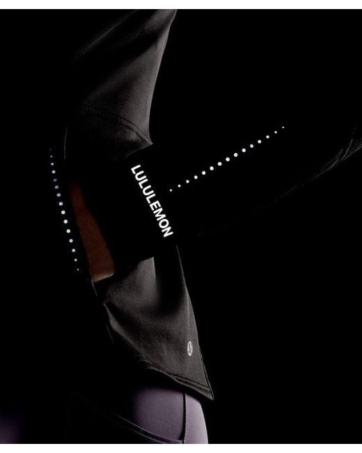 lululemon athletica Black – Another Mile Jacket – – Size 4