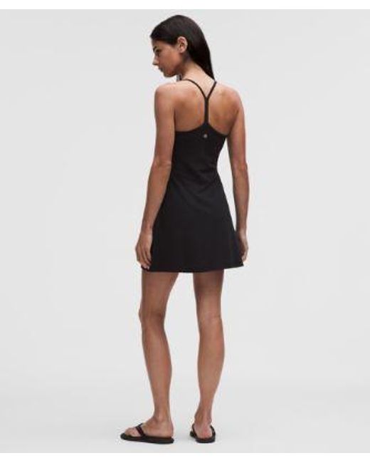 lululemon athletica Black Flow Y Dress