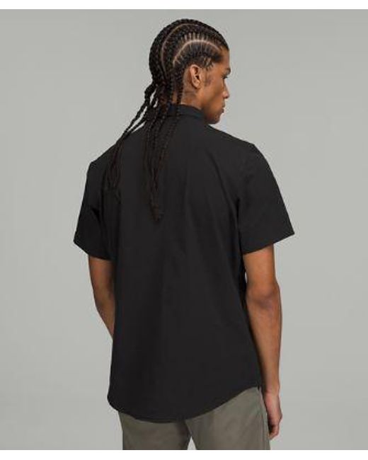 lululemon athletica Black Airing Easy Short-sleeve Shirt
