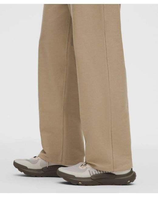 lululemon athletica Natural – Easyfive Loose-Straight Trousers 30L – Color Khaki – Size 12 for men