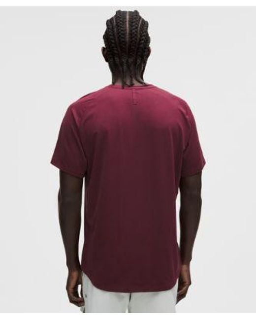 lululemon athletica Red License To Train Short-Sleeve Shirt for men