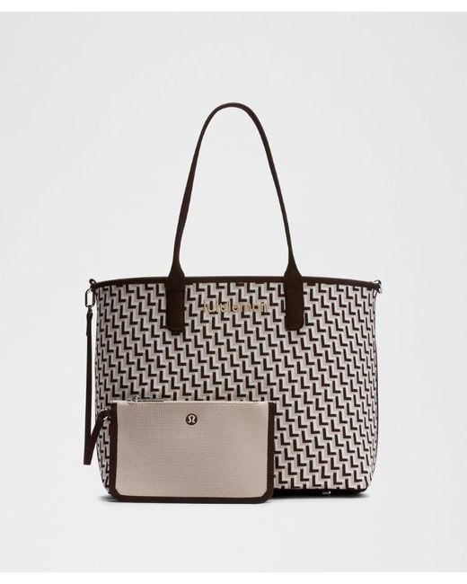 lululemon athletica White – Classic Knit Tote Bag 18L –
