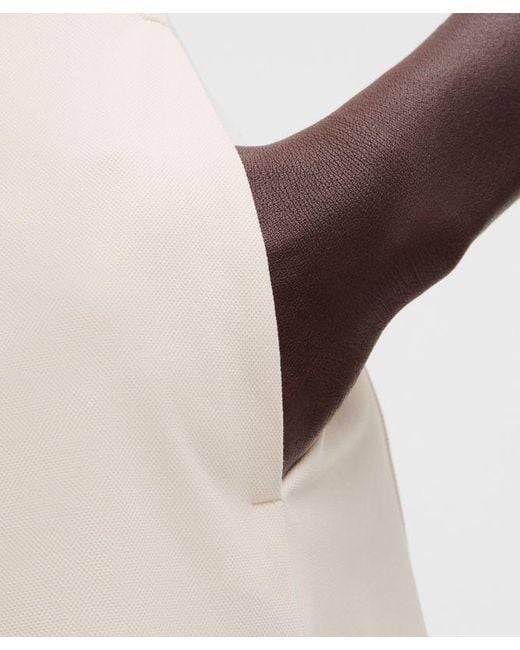 lululemon athletica Natural Sleeveless Golf Polo Dress