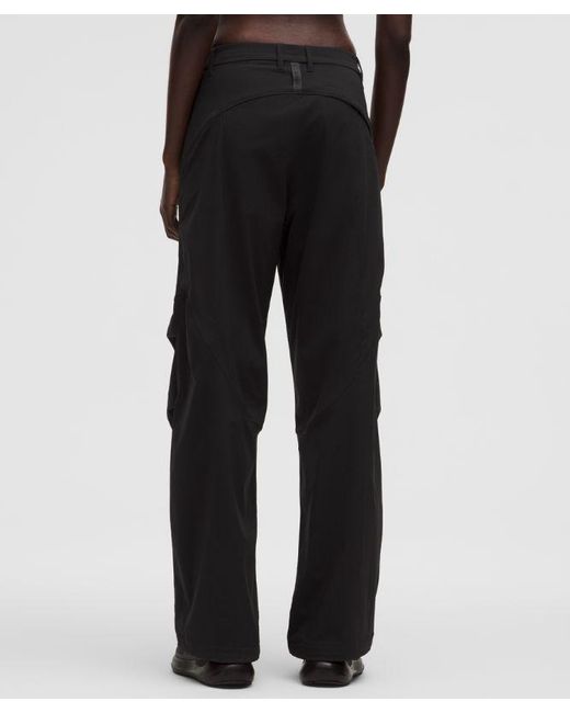 lululemon athletica Black Ripstop Mid-Rise Utility Pants Slnsh Collection