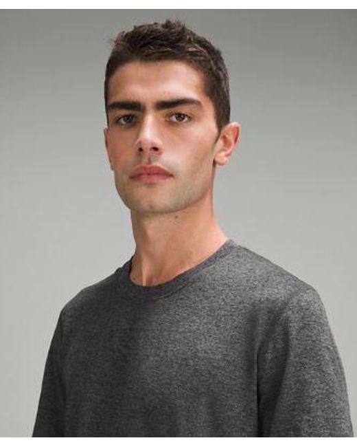 lululemon athletica Gray – Soft Jersey Short-Sleeve Shirt – / – for men