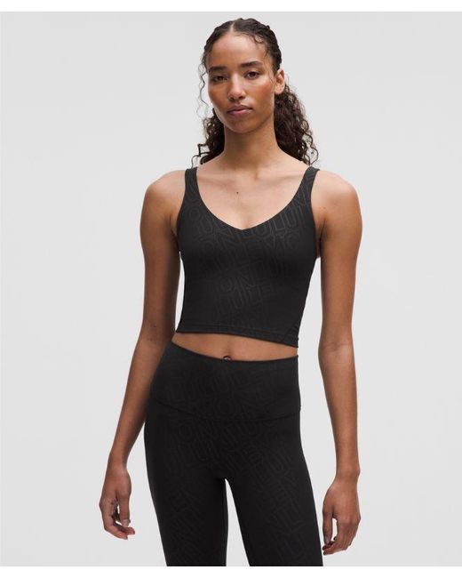 lululemon athletica Black Align Tank Top
