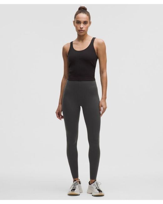 lululemon athletica Black Glow Up Super-High-Rise Tight 28"