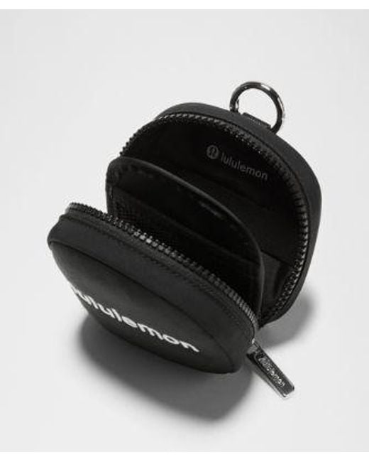 lululemon athletica Black Clippable Commuter Organizer Pouch