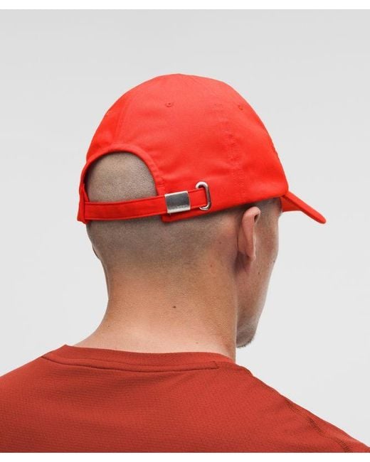 lululemon athletica Red – Classic Ball Cap Wordmark – – Size Large/Xl