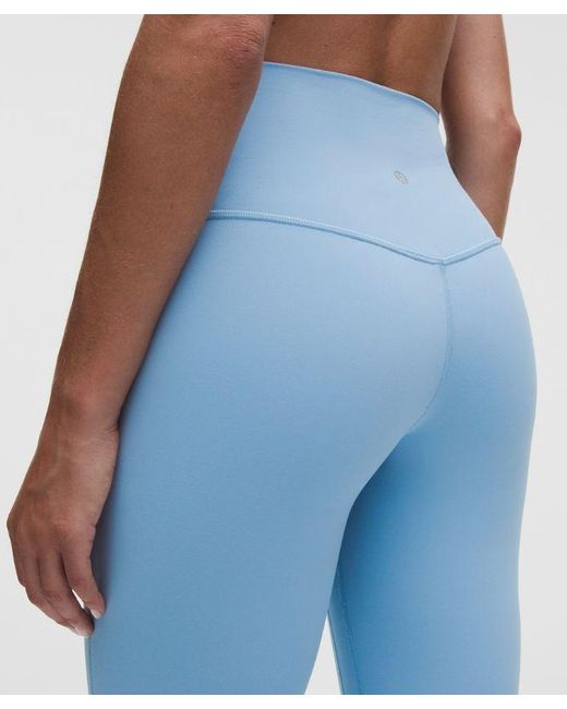 lululemon athletica Blue – Align High-Rise Crop Leggings – 23" – – Size 4