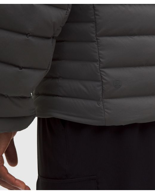 lululemon athletica Gray Navigation Down Jacket for men