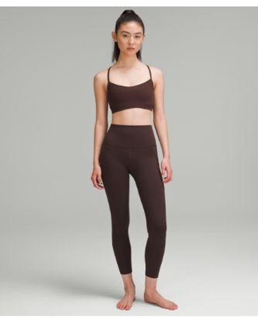 lululemon athletica Brown Align High-Rise Pant With Pockets 25"