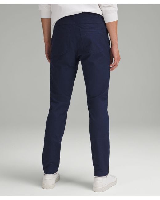 lululemon athletica Abc Slim-fit 5 Pocket Pants 34 Utilitech in Blue for  Men