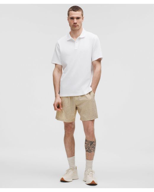 lululemon athletica Natural Abc Wovenair Pull-On Short 7" for men
