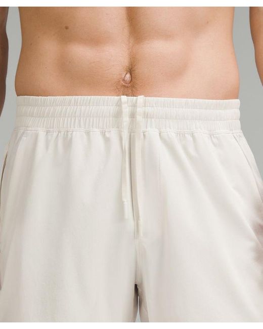 lululemon athletica Pace Breaker Linerless Shorts - 5" - Color White - Size L for men