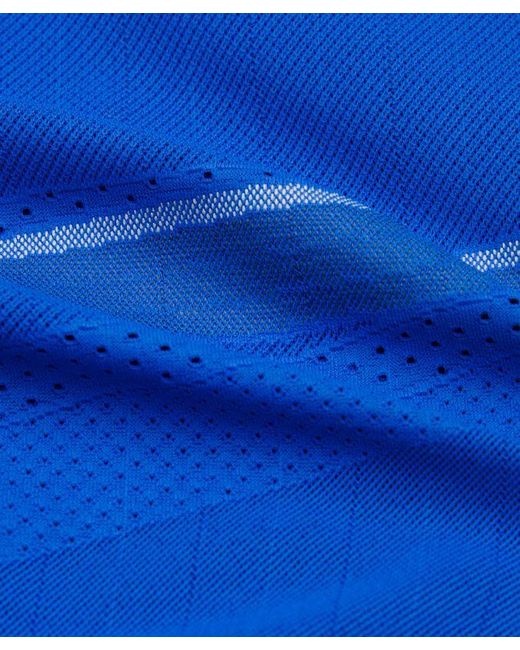 lululemon athletica Blue Fast And Free Airflow Running Singlet for men