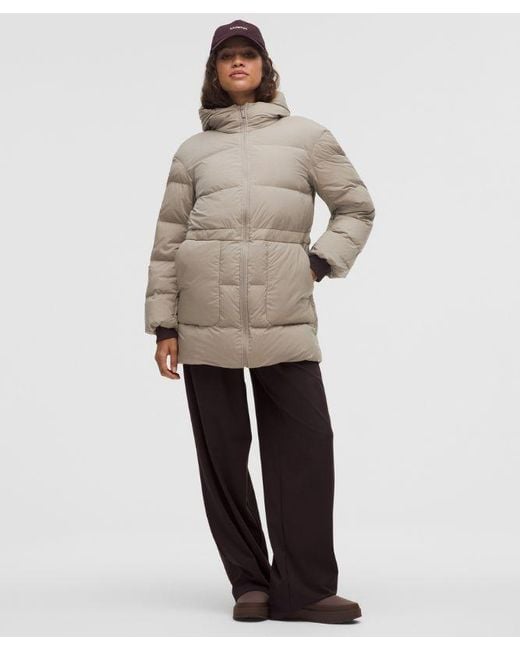 lululemon athletica Multicolor Cinch-Waist 600-Down-Fill Puffer