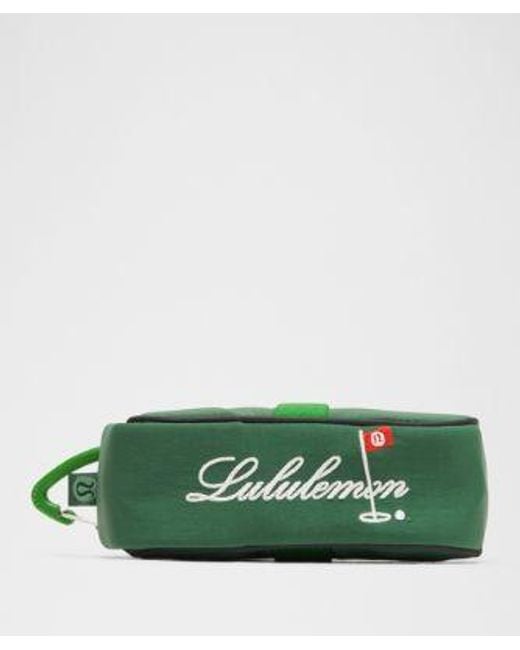 lululemon athletica Green – Clippable Nano Golf Pouch Bag Golf Flag –