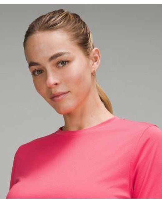 lululemon athletica Pink – Ultralight Hip-Length Long-Sleeve Shirt – –
