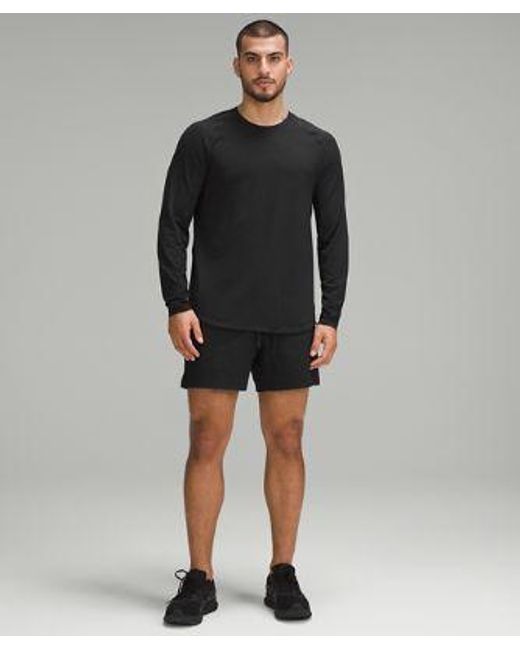 lululemon athletica Gray – License To Train Long-Sleeve Shirt – – for men
