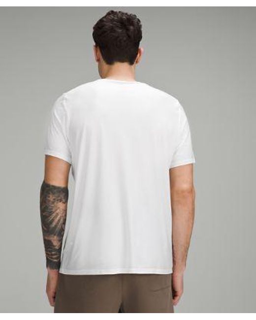 lululemon athletica Gray – Ultra-Soft Nulu Short-Sleeve T-Shirt – – for men