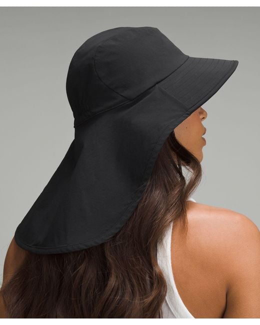 lululemon All Sport Wide-brim Hat - Color Black - Size M/l  display picture 1