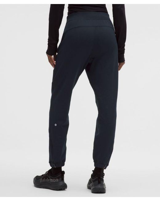 lululemon athletica Blue – Adapted State Thermal High-Rise Joggers – – Size 4