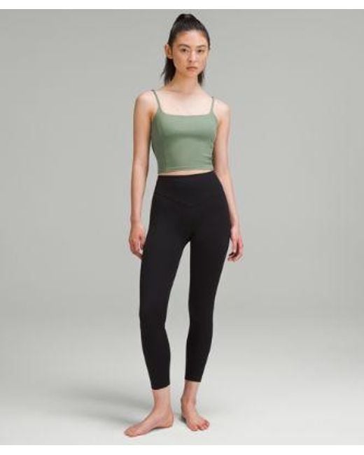 lululemon athletica Green – Breezethrough Tank Top Light Support, B/C Cup – /Pastel – Size 14