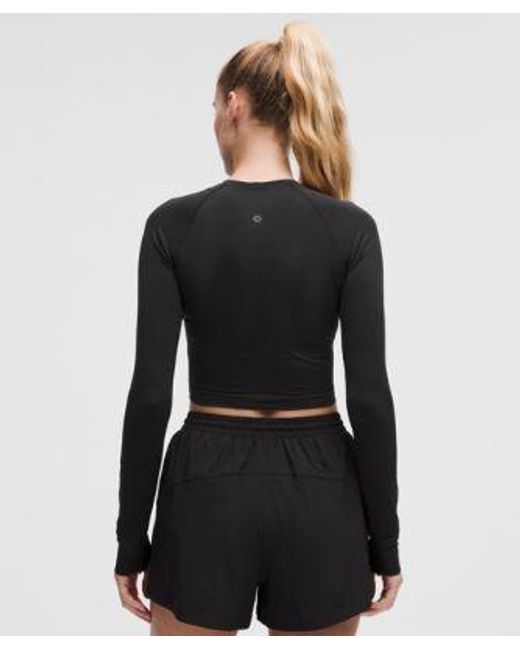 lululemon athletica Green – Swiftly Tech Cropped Long-Sleeve Shirt 2.4 – – Size 4