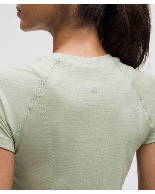 lululemon athletica Green – Swiftly Tech Short-Sleeve Shirt 2.4 Hip Length – – Size 4