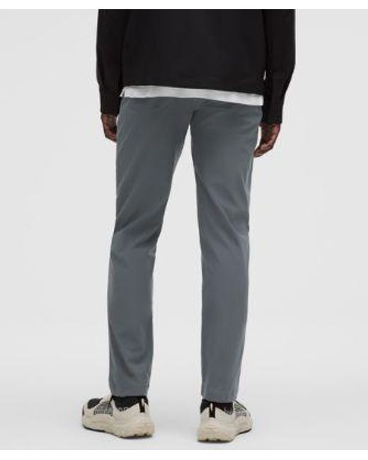lululemon athletica Blue Abc Classic-Fit 5 Pocket Pant 34L for men