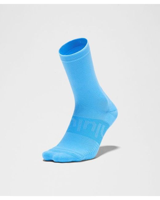 lululemon athletica Blue – Power Stride Crew Socks – – Size Large